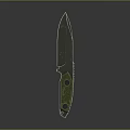 Modern Dagger Sword Bayonet 3d model