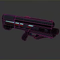 Science Fiction Firearms Next Generation Firearms Science Fiction Game Gun Game Firearms Game Gun Concept Gun Laser Gun 3d model