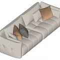 Modern Multiplayer Sofa 3d model