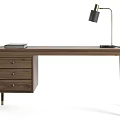 New Chinese Desk Lamp 3d model
