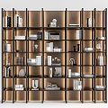 Modern Bookshelf 3d model