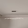 Stylish Modern Lighting Combinations With Sleek Circular Curved And Linear Ceiling Light Designs 3d model