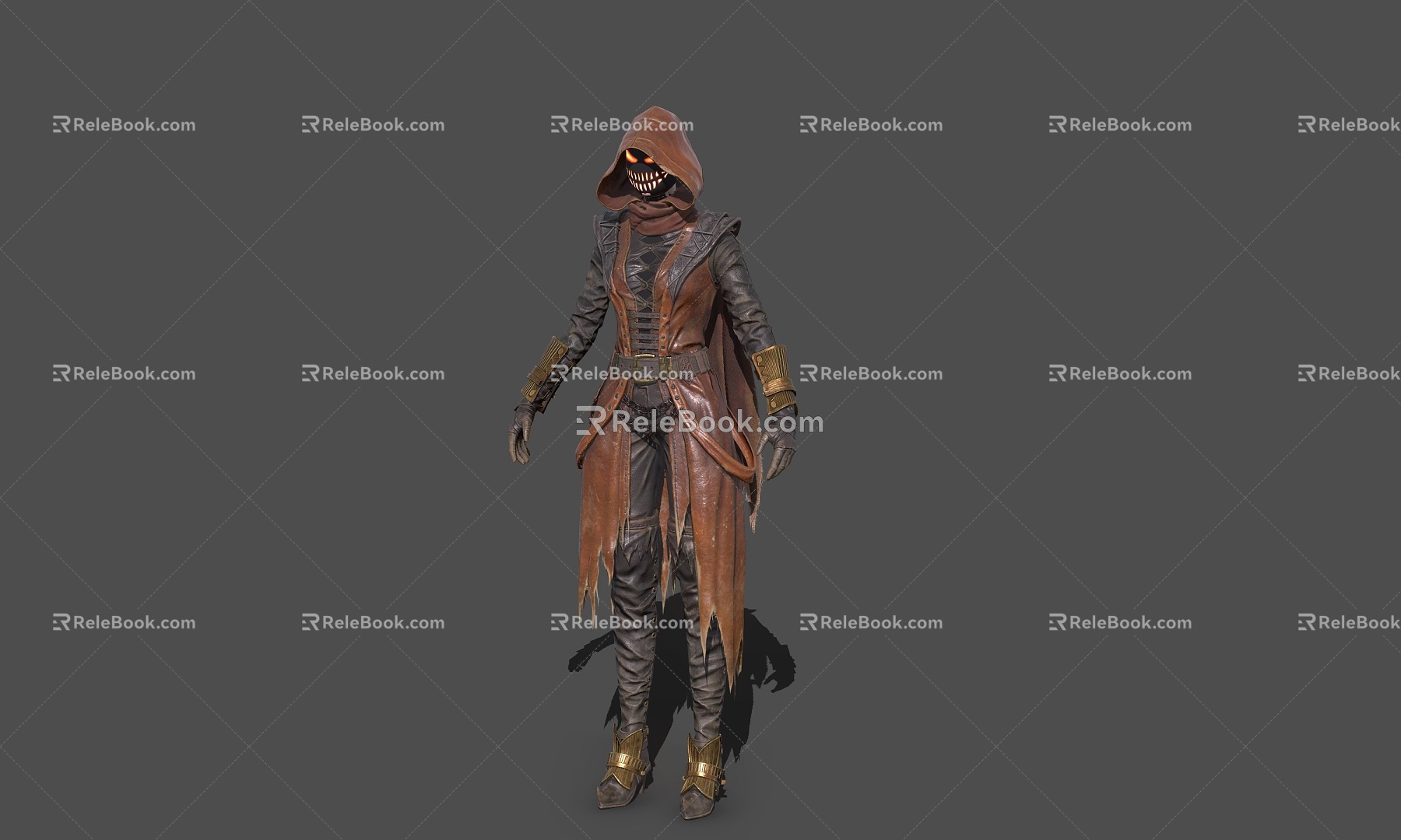 Mysterious Witch Magician 3d model