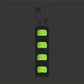 Moonlight Grip Strengthener With Black Green Non Slip Dots And Comfortable Grips