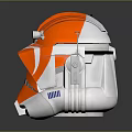 Sci-Fi Helmet Alien Helmet High Tech Helmet Game Helmet 3d model