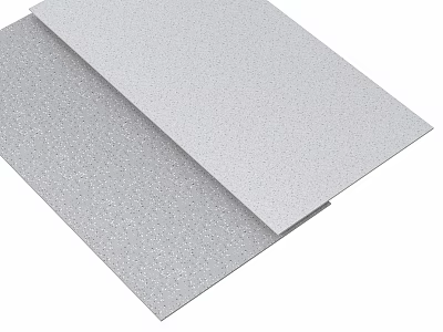 High Quality Gray Speckled Panel Sheets With Smooth Surface For Projects 3d model