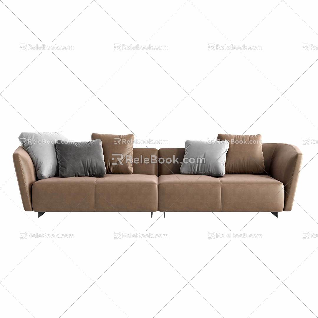 Minotti sofa 3d model