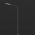 Modern Outdoor Street Light With Metal Pole And Sleek Design For Efficient Road Illumination