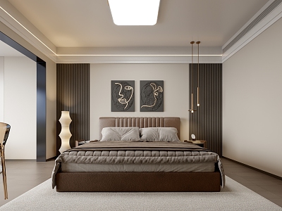 Modern Bedroom model