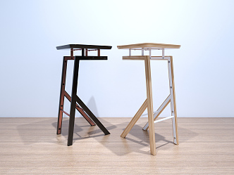 Modern Bar Stool 3d model