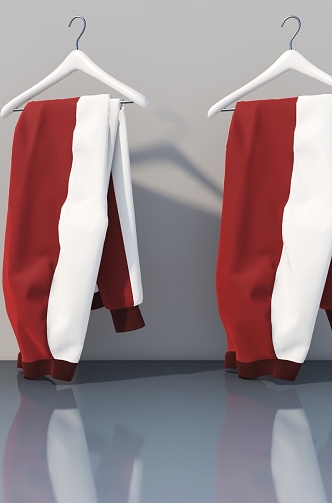 Clothing collocation 3d model