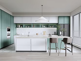 Modern Kitchen 3d model