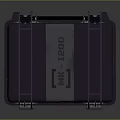 Toolbox tin box iron box plastic box container realistic 3d model