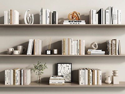 Books Magazines Ornaments Books Newspapers 3d model