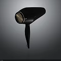 Professional Black Modern Hair Dryer With Powerful Motor And Efficient Drying