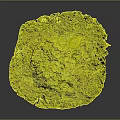 Wooden and Stone Tree Stump Adorned With Green Moss Small Plants and Natural Texture
