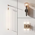 Modern Wall Lamps Featuring Sleek Metal Designs Glass Shades And Warm Illumination Styles