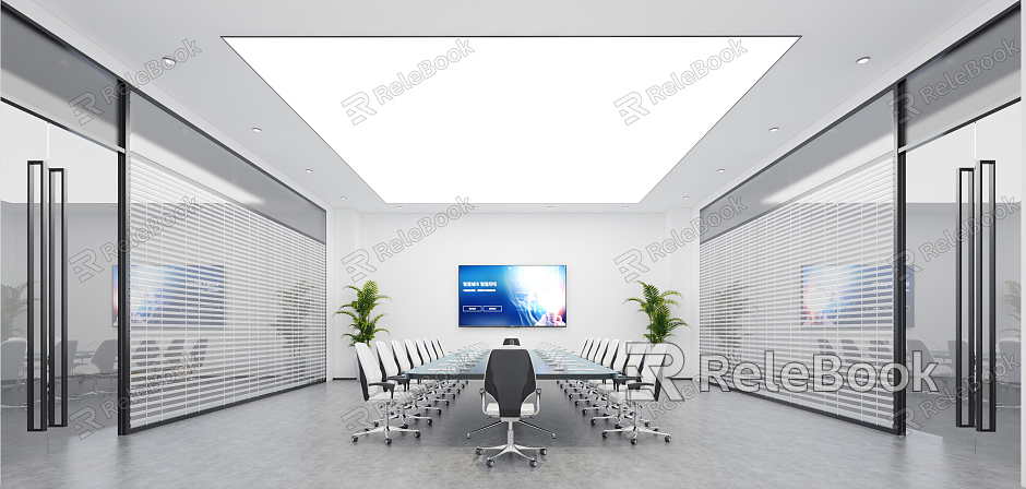 Modern Meeting Room Office model