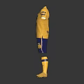 Yellow And Blue Soccer Uniform With Uno Dos And Number 18 Shorts Socks Boots