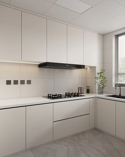 Modern Kitchen 3d model
