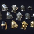 Medieval helmet 3d model