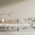 Bay window mat 3d model