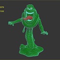 Monster Mud Monster Monster Alien 3d model