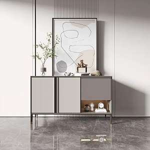Modern Side Cabinet Entrance Cabinet 3d model