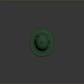 Green Military Weapon Helmet With Protective Design Durable Structure And Lightweight Build