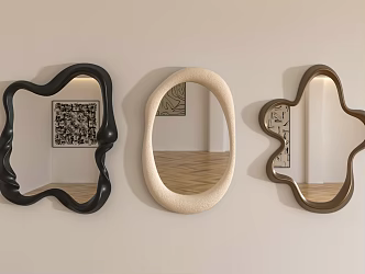 Modern Mirror 3d model