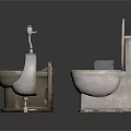 Different Bathroom Toilet Designs Including Urinals and Commodes for Living Spaces
