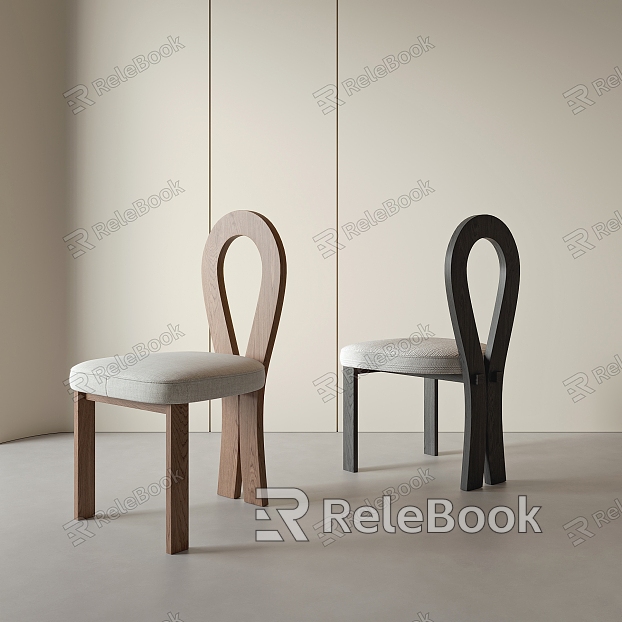 Single Chair Dining Chair Leisure Chair model