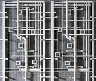 Industrial LOFT Pipe 3d model