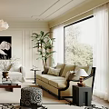 Elegant Living Room Interior With Chandelier Black Swan Painting Sofas And Marble Fireplace