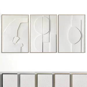 decorative painting 3d model