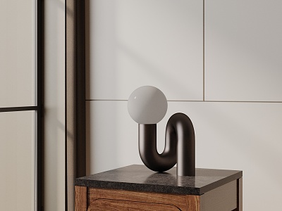 Modern table lamp model