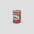 Falls Brand Canned Salmon in Red Label Packaging for Seafood Lovers