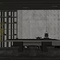 Quiet Tea Room 3d model