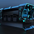 equipment dynamic platform dynamic seat dynamic equipment dynamic seat 3d model