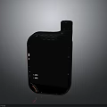 Black Tactical Handheld Weapon Device With Antenna And Control Buttons