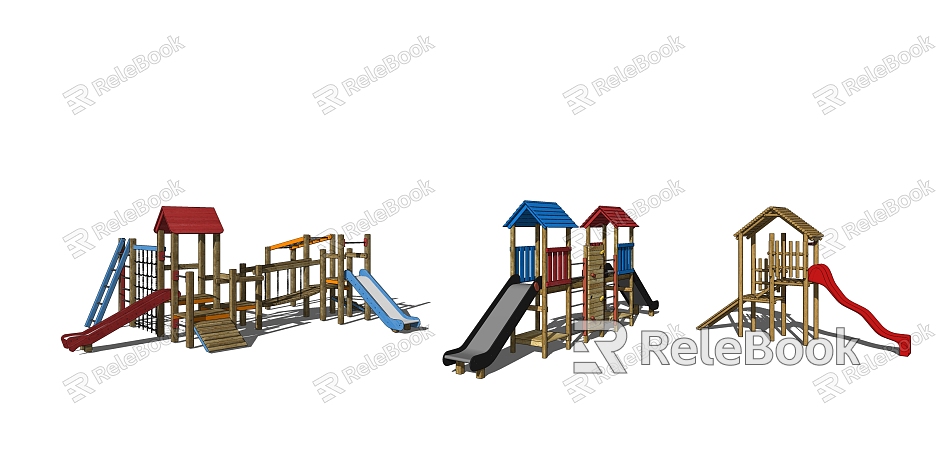 Children's equipment Modern play equipment model