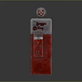 Red And Gray Self Storage Unit With Circular Sign And Storage King Label