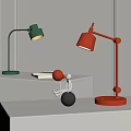 Modern table lamp 3d model