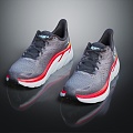 Modern sneaker Travel Shoes Mountaineering Shoes Casual Shoes Basketball Shoes 3d model