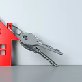 Modern Key Property 3d model