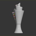 Modern Trophy Craft Trophy Art Trophy 3d model