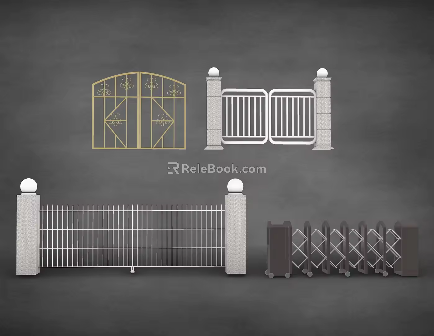 Gate 3d model
