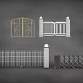 Gate 3d model