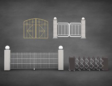 Gate 3d model