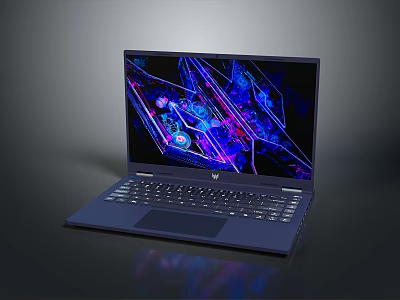 Notebook Laptop Portable Computer Portable Laptop Computer Peripherals 3d model